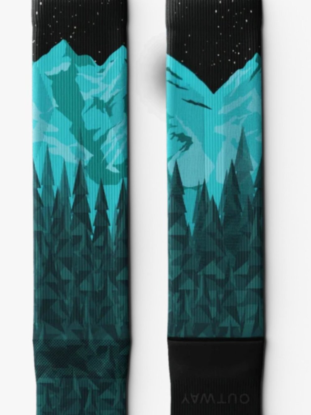 Outway Take A Hike Athletic Knee High Compression Socks BNWT S/M